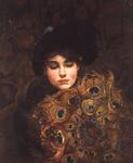 A picture by Dering Curtois called Peacock Fan